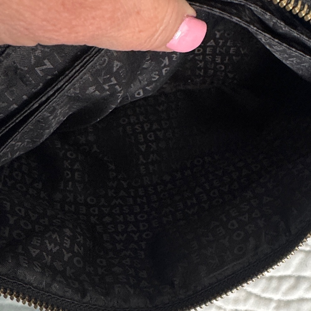 Kate Spade Black Crossbody with Gold Accents - Picture 12 of 12